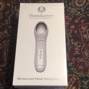 Dermalactives Microcurrent Facial Toning Device Elastin & Collagen Rejuvenation